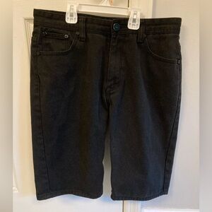 MX Men's Black Denim Shorts Sz 32